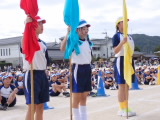 運動会を開きます。